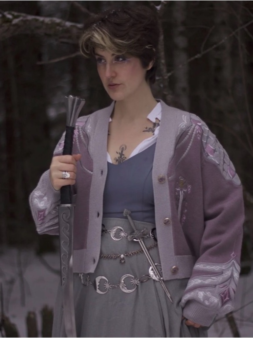 Wisteria Knight Cardigan